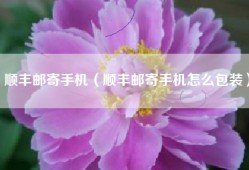 顺丰邮寄手机（顺丰邮寄手机怎么包装）